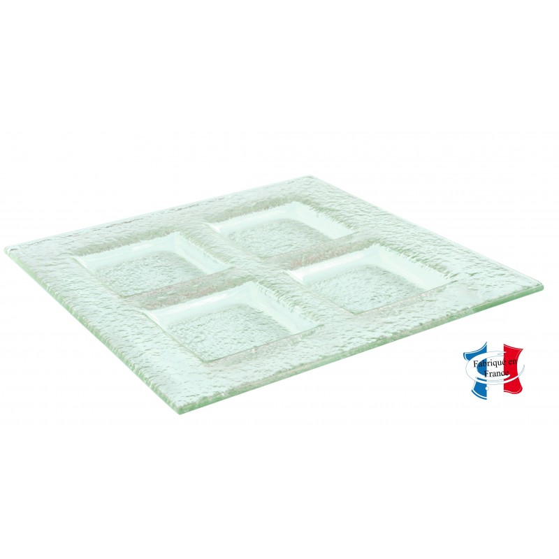 Ensemble de 6 Assiettes à compartiments  Maxim's de Paris  en